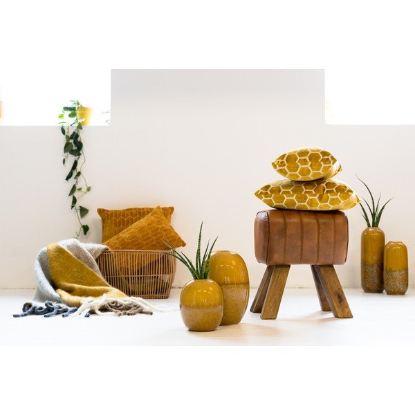 Scaun tip taburet maro Ramy – Light & Living-image-4