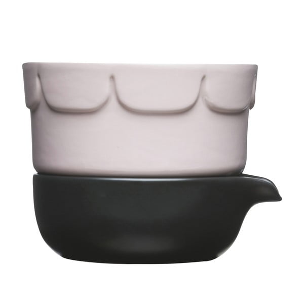 Ghiveci din porțelan Sagaform cu bol pentru irigare Sagaform-image-1