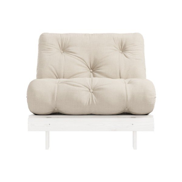 Fotoliu variabil Karup Design Roots White/Beige-image-1