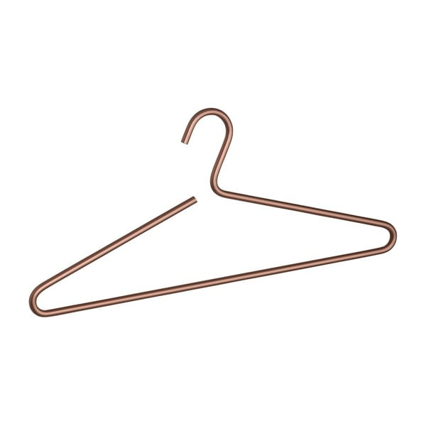 Umeraș din aluminiu pentru haine Wenko Lux, arămiu-image-1