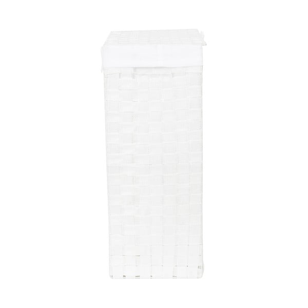 Coș de rufe cu capac Compactor Laundry Linen, înălțime 60 cm, alb-image-3