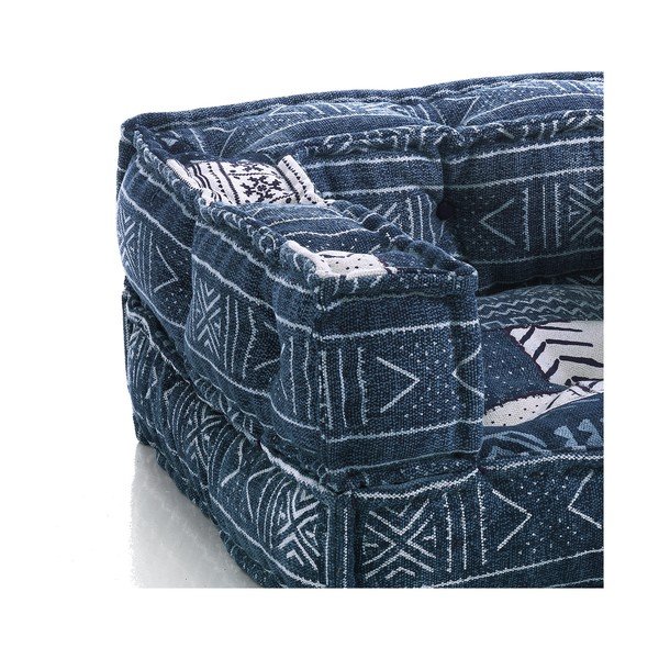 Fotoliu modular alb-albastru Yara – Tomasucci-image-1