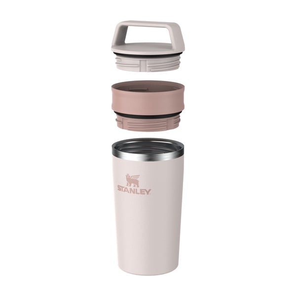 Cană termos roz-deschis din oțel inoxidabil 350 ml Café-To-Go Rose Quartz – Stanley-image-3