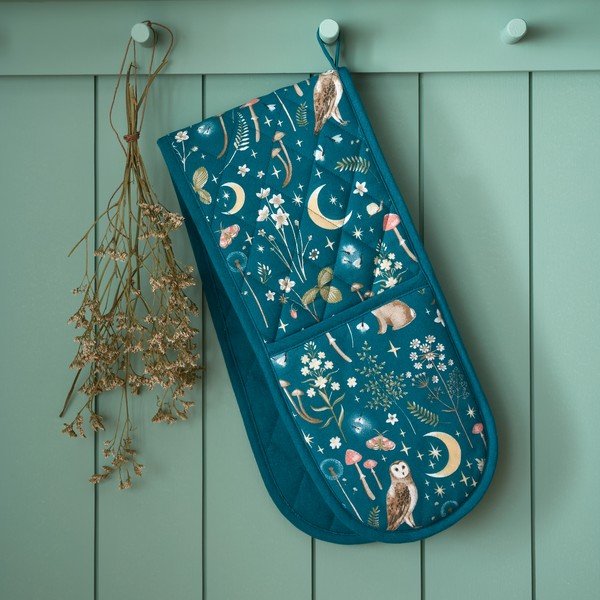 Mănușă de bucătărie din bumbac Enchanted Twilight Animals – Catherine Lansfield-image-1