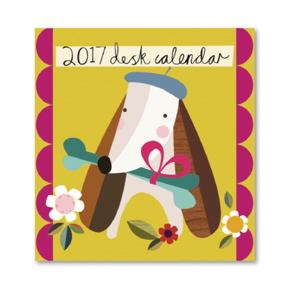 Calendar de masă Portico Designs Muchly Lovely