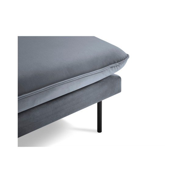 Șezlong, cotieră pe partea dreaptă Cosmopolitan Design Vienna, gri-image-4