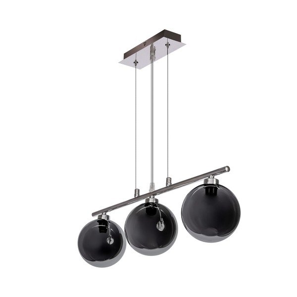 Lustră cu abajur din sticlă Somul – Candellux Lighting-image-2
