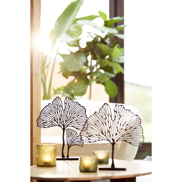 Statuetă din metal (înălțime 48 cm) Leaf – Light & Living-image-1