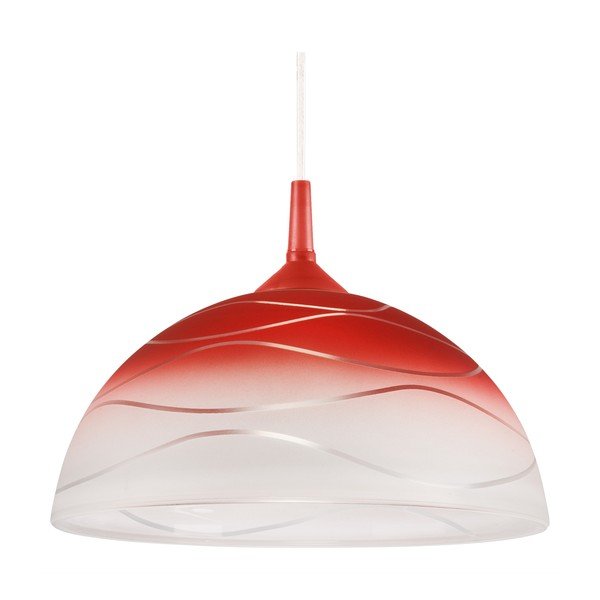 Lustră roșie ø 30 cm Sfera – LAMKUR-image-4