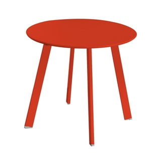 Măsuță auxiliară de grădină rotundă din metal ø 50 cm Marzia – LDK Garden