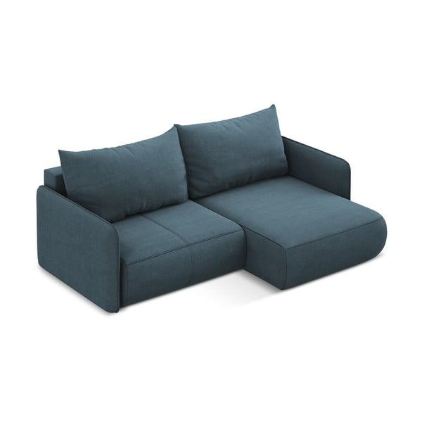 Colțar albastru extensibil/cu spațiu de depozitare (cu colț pe partea dreaptă) Nanea – Makamii-image-4