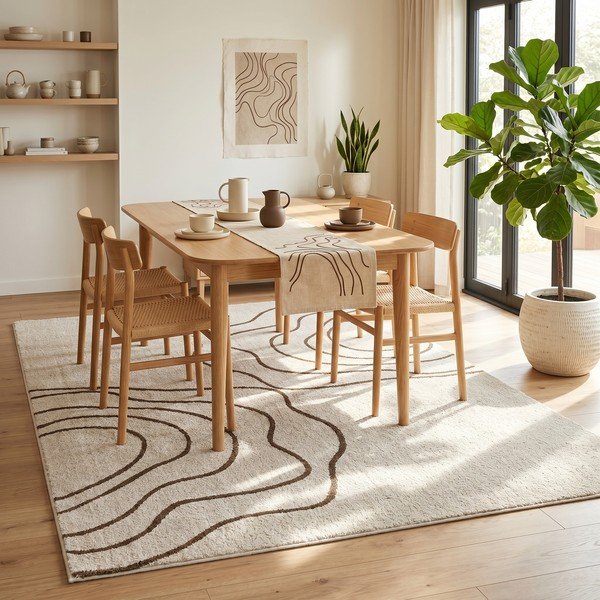 Covor bej 160x230 cm Pulse – ESTE-image-3