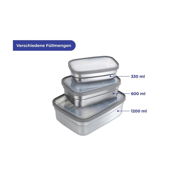 Caserole pentru alimente 3 buc. – Maximex-image-4