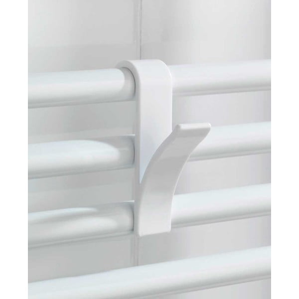 Cârlige albe 2 buc. suspendate din plastic – Wenko-image-2