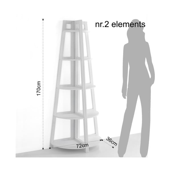 Bibliotecă pe colț Tomasucci Varm-image-3