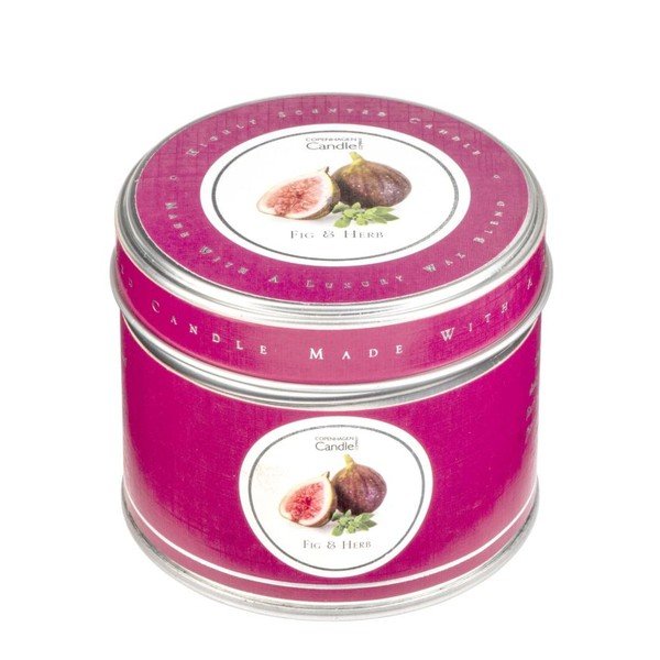 Lumânare parfumată în cutie Copenhagen Candles Fig & Herb, 32 ore-image-1