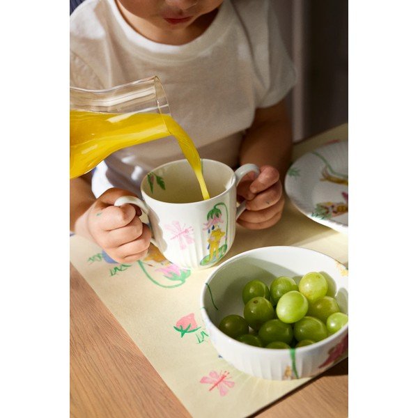 Set de veselă pentru copii 3 buc. din porțelan Hammershøi Kids – Kähler Design-image-4