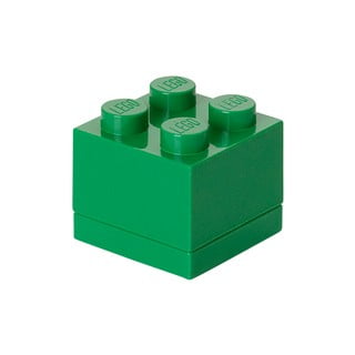 Cutie depozitare LEGO® Mini Box Green, verde