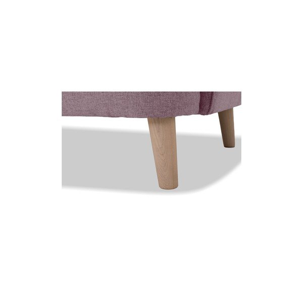  Canapea cu 3 locuri Vivonita Eden, roz-image-3