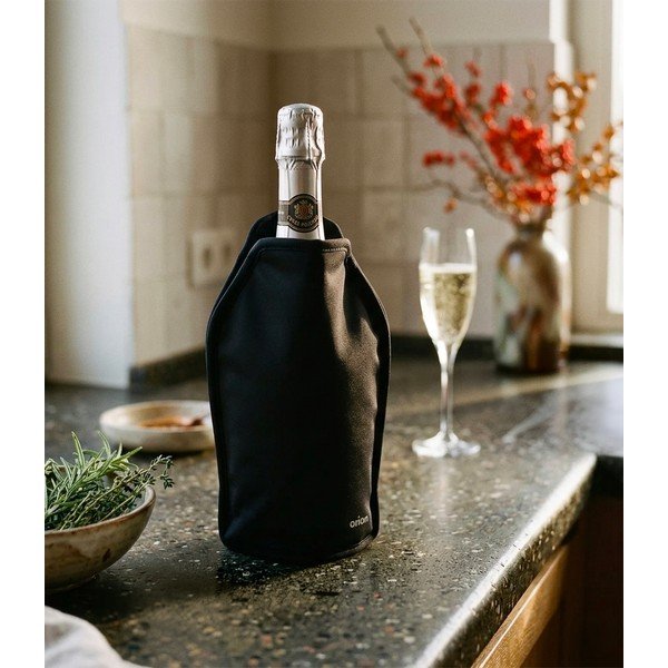 Husă termică pentru sticlă  neagră – Orion-image-1