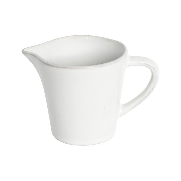 Cană pentru lapte, din gresie ceramică Costa Nova Lisa, 200 ml, alb
