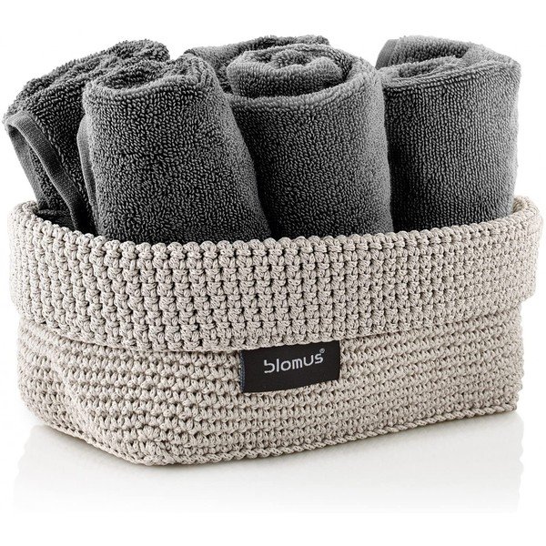 Coșuleț de depozitare Blomus Rope, 11, 5 x 20 cm, bej-image-1