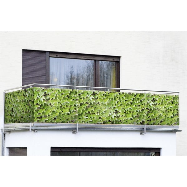 Paravan pentru balcon verde 500x85 cm - Maximex-image-3