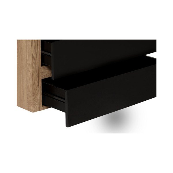 Birou variabil / comodă Marckeric Elbir, negru-image-3