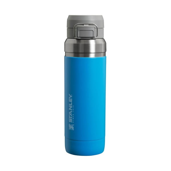 Sticlă termică albastră din oțel inoxidabil 1,06 l QUICK FLIP Azure – Stanley