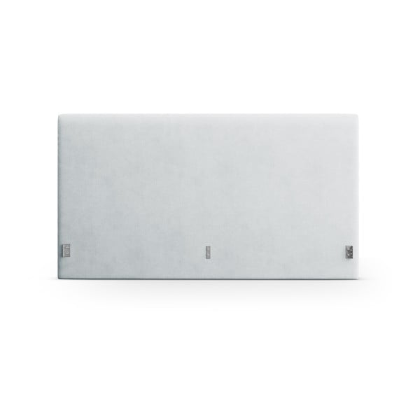 Tăblie de pat gri deschis tapițată 210,5x100 cm Remo – Micadoni -image-2