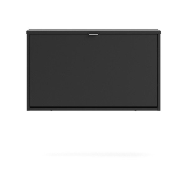 Pantofar negru cu deschidere înclinată/suspendat Shoes – Tvilum-image-2