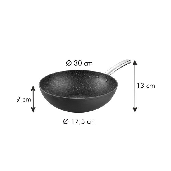Tigaie de tip wok ø 30 cm President – Tescoma-image-1