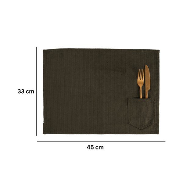 Suport pentru farfurii din material textil 33x45 cm Velmar – Tiseco Home Studio-image-4