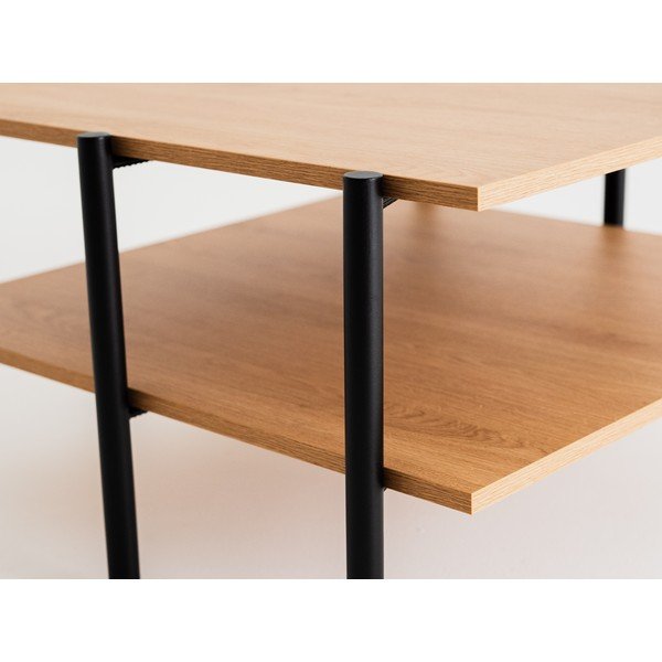 Măsuță de cafea cu aspect de stejar 80x85 cm Rave - CustomForm-image-2