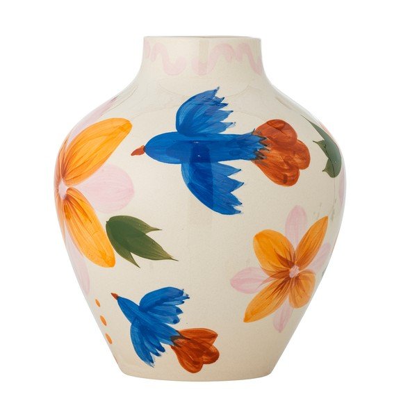 Vază din gresie pictată manual (înălțime 27 cm) Maricala – Bloomingville