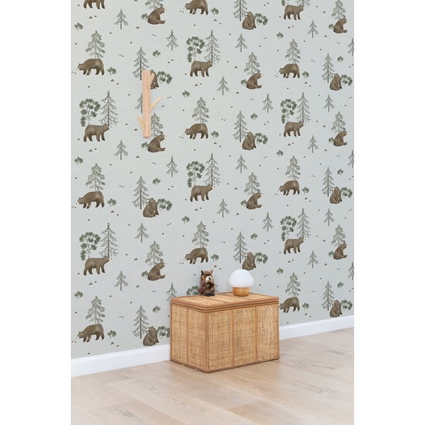 Tapet pentru copii 10 m x 50 cm Mountain & Bears – Lilipinso-image-2