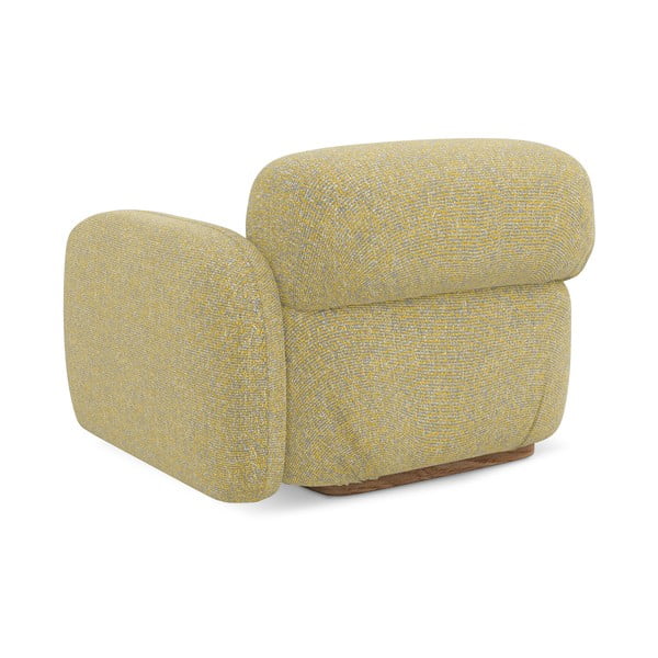 Modul pentru canapea modulară galben (cu colț pe partea dreaptă) Ailani – Makamii-image-4