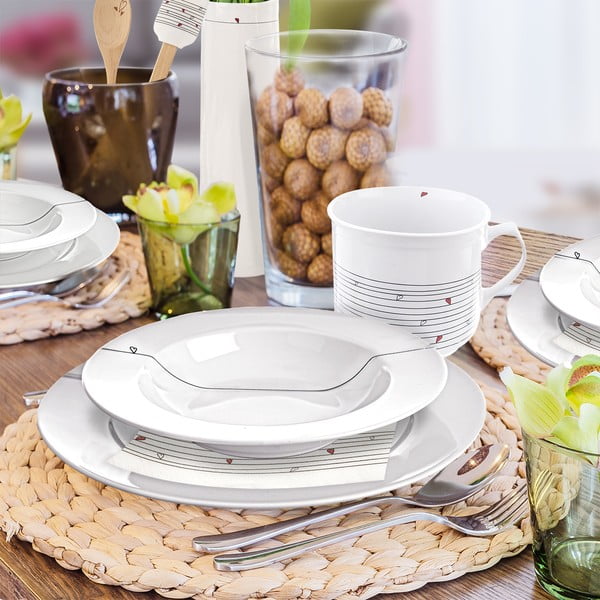 Serviciu de masă 18 buc. din porțelan – Orion-image-1