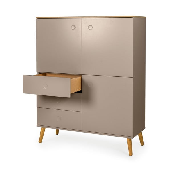 Comodă Tenzo Dot, 109 x 137 cm, maro-image-3