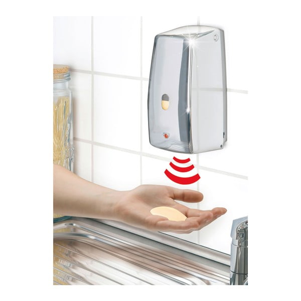 Dozator săpun cu senzor infraroșu Wenko Treviso, cromat-image-1