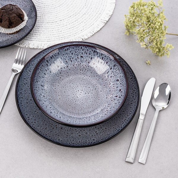 Tacâmuri argintii din oțel inoxidabil 24 buc. Bright – Orion-image-4