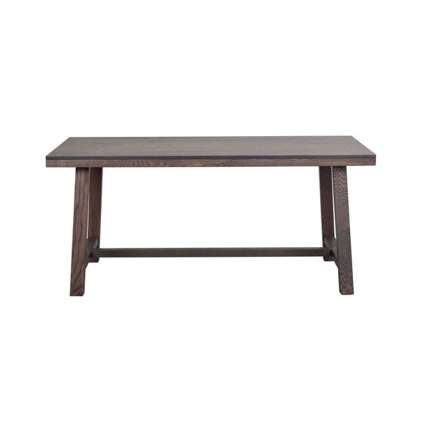 Masă de dining din lemn de stejar Rowico Brooklyn, 170 x 95 cm, maro închis-image-3