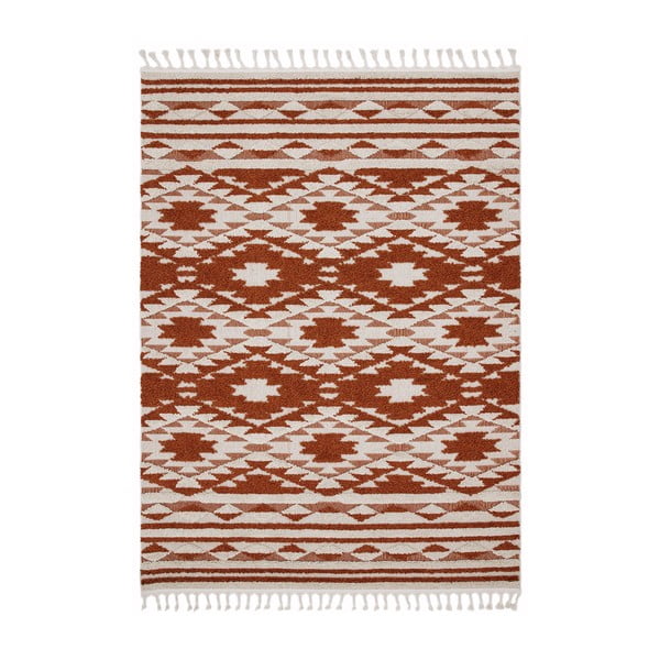 Covor Asiatic Carpets Taza, 160 x 230 cm, portocaliu