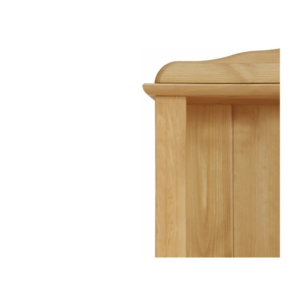 Bibliotecă în culoare naturală din lemn de pin 77x116 cm Ella – Støraa-image-3