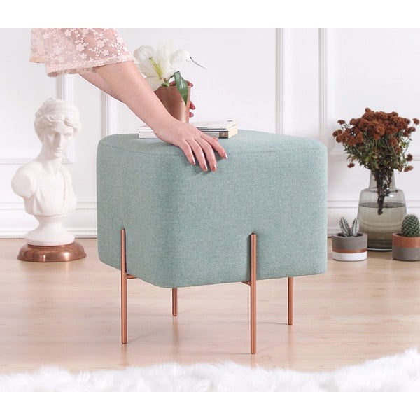 Taburet albastru deschis Copper – Artie-image-4