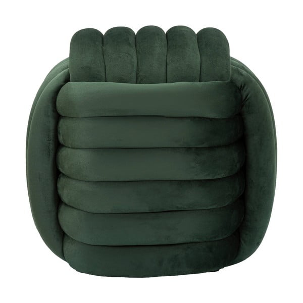 Taburet verde cu tapițerie din catifea Softy – Mauro Ferretti-image-2