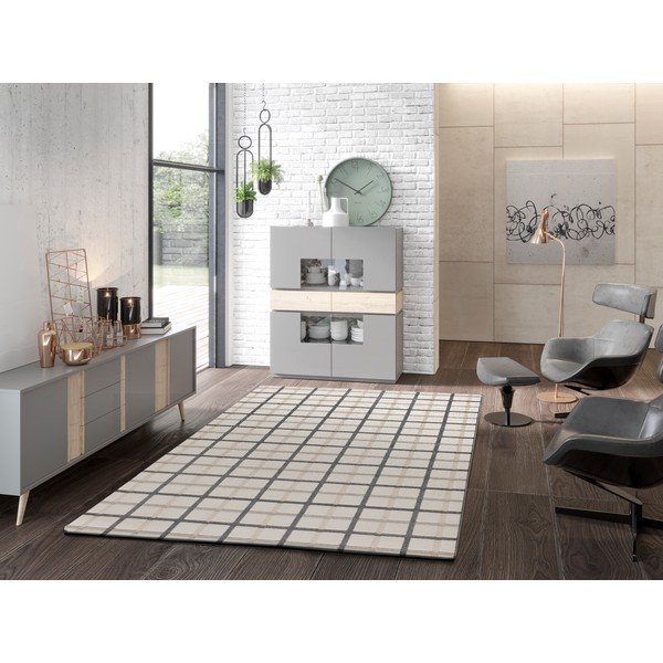 Covor gri/crem 160x230 cm Karisma – Universal-image-1