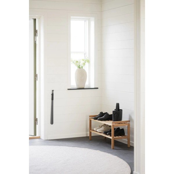 Pantofar în culoare naturală din lemn de stejar Confetti – Rowico-image-1