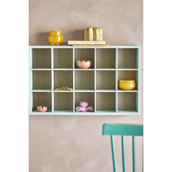 Raft verde deschis etajat din lemn de brad 67 cm Preston – Bloomingville-image-1