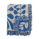 Pătură albastră 130x160 cm Nevine – Bloomingville